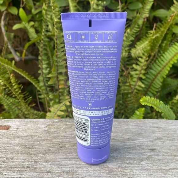 New Generation Clay Ultra Violet Brightening Purple Clay Mask 3.97 oz - Picture 9 of 9